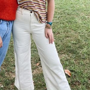 Gap High Rise Wide-Leg Crop